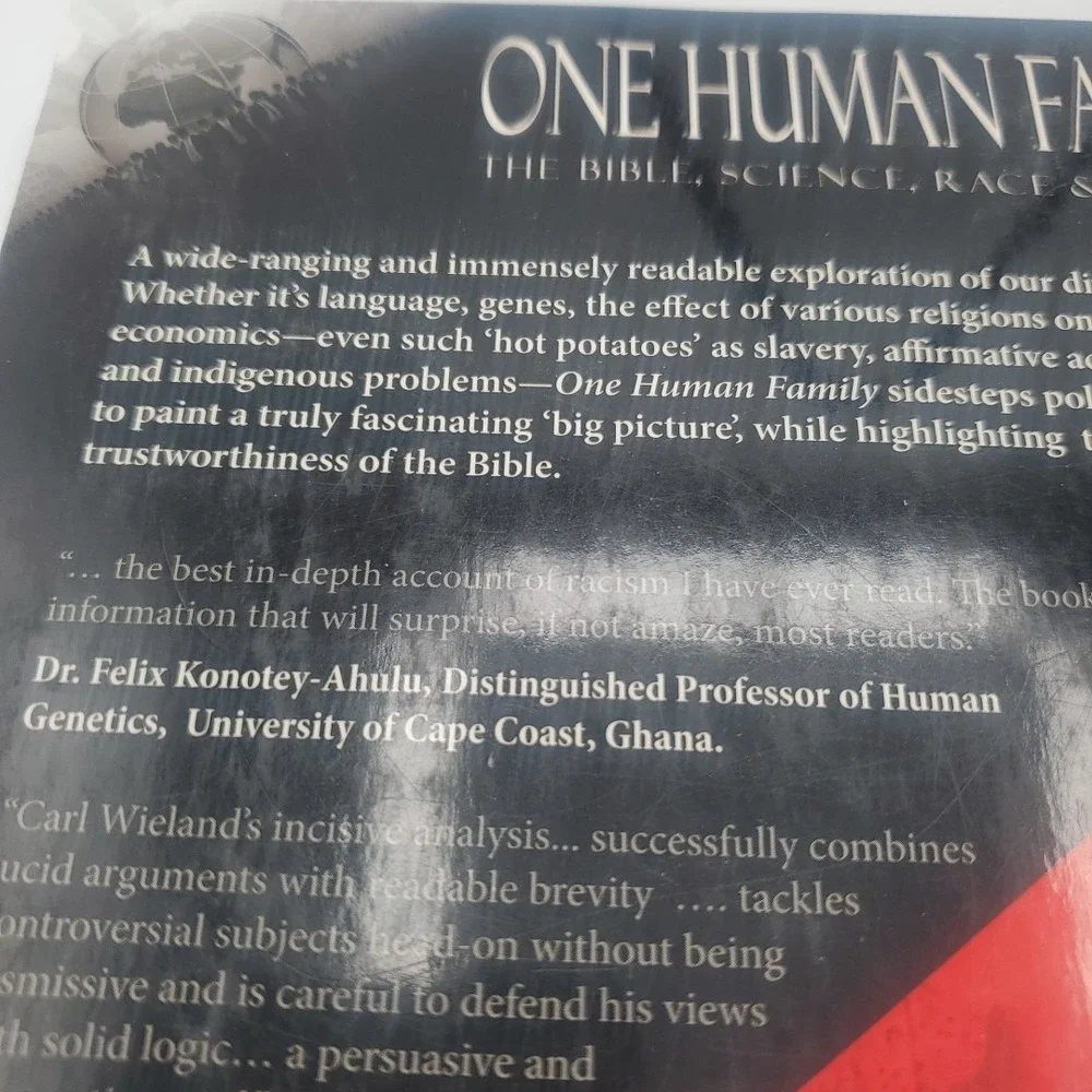 One Human Family The Bible Science Race and‎ Culture VG